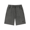 Mineral Wash Waffle Knit Shorts